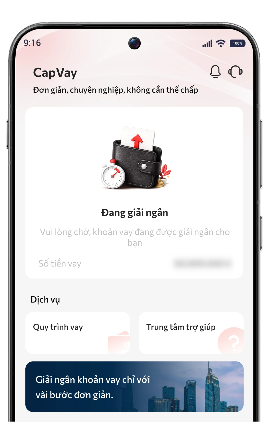 Gửi khoản vay